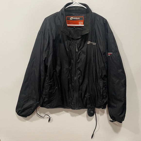 Venture Heat Other - Venture Heat 12V Heated Jacket Mens XL Black Motorcycle NO BATTERY